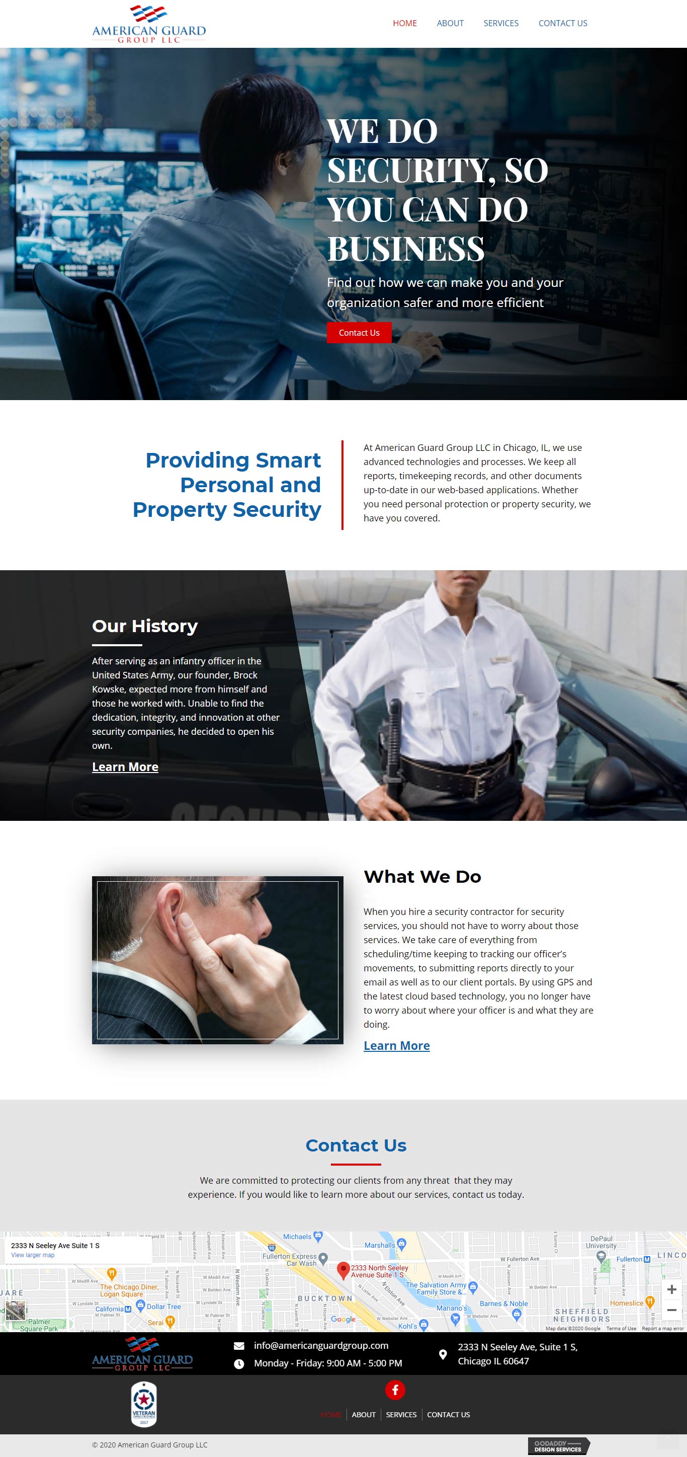 American Guard Group LLC Website